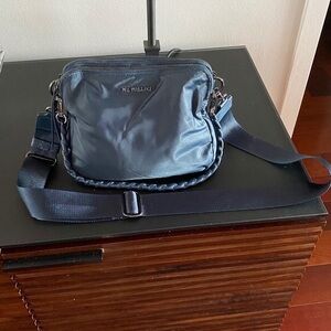 MZ Wallace Deep Teal Bowery Crossbody